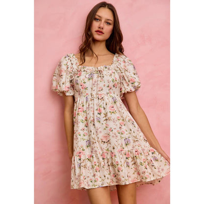 Blooming in Faith Mini Dress