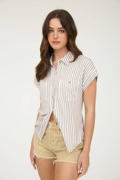 Walk in Wisdom Stripe Top