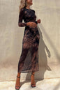 Gracefully Everyday Printed Dress
