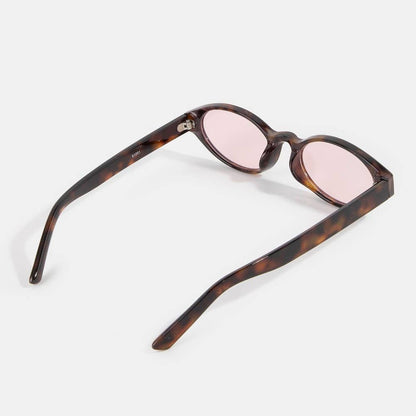 Slim Oval Cat Eye Sunglasses Set