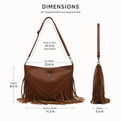 Fearfully & Wonderfully Made Fringe Bag