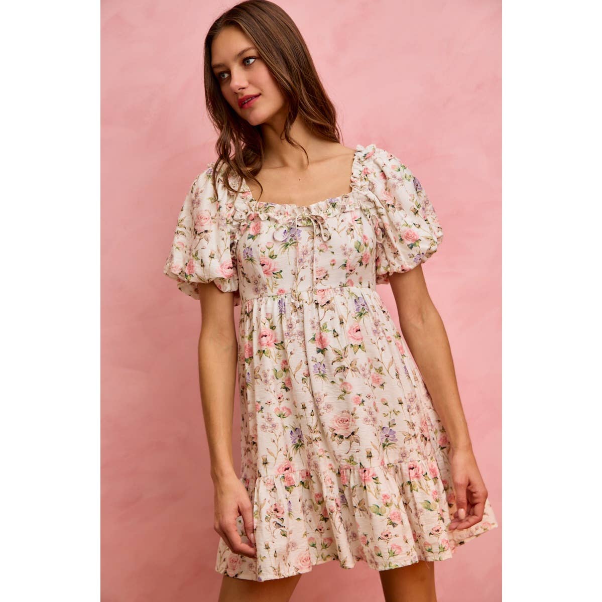 Blooming in Faith Mini Dress