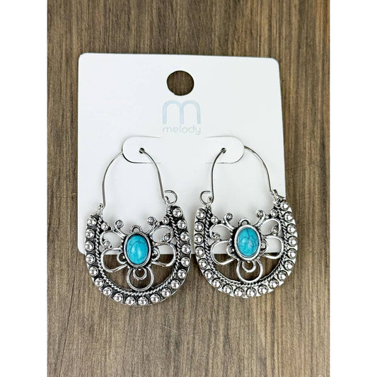 Beloved Promise Turquoise Earrings