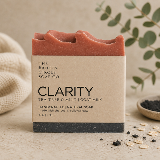 Clarity | Tea Tree Mint Soap | Goat Milk Clarifying Bar