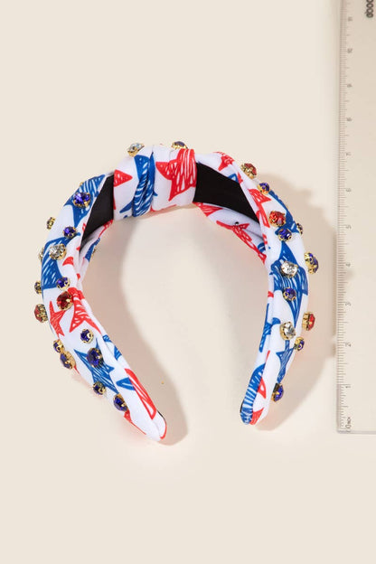 American Star Studded Headband