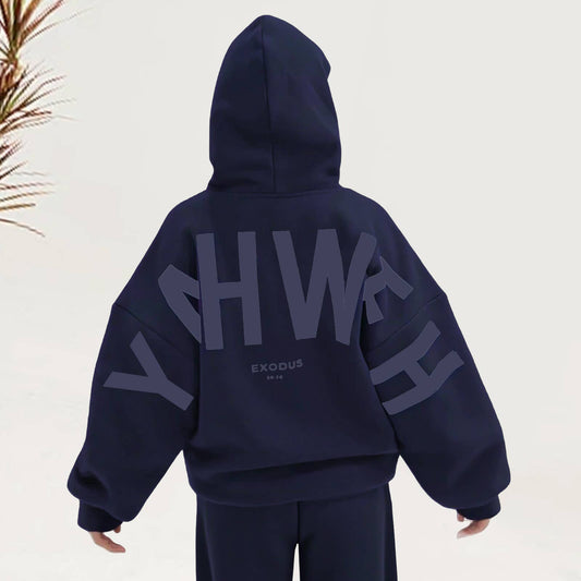 Holy Name Yahweh Oversized Hoodie