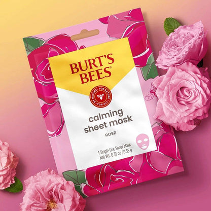Calming Rose Facial Sheet Mask 0.33 oz.