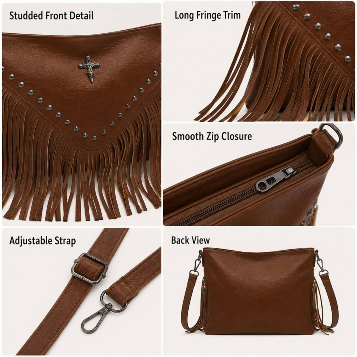 Fearfully & Wonderfully Made Fringe Bag
