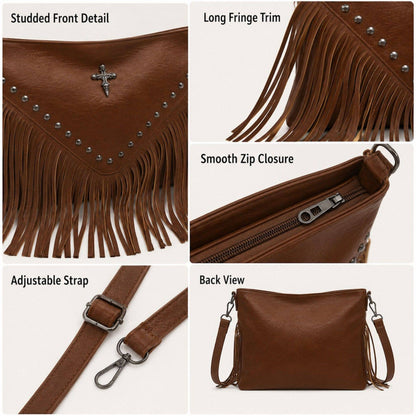 Fearfully & Wonderfully Made Fringe Bag