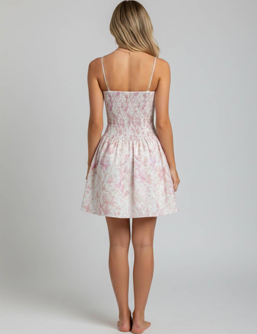 Bloom Where You’re Planted Floral Cami Mini Dress