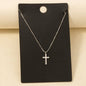 Cross Pendant Necklace
