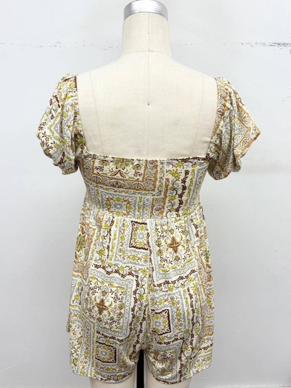 Woven in Wonder Romper