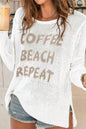 Peace Like the Morning Sweater
