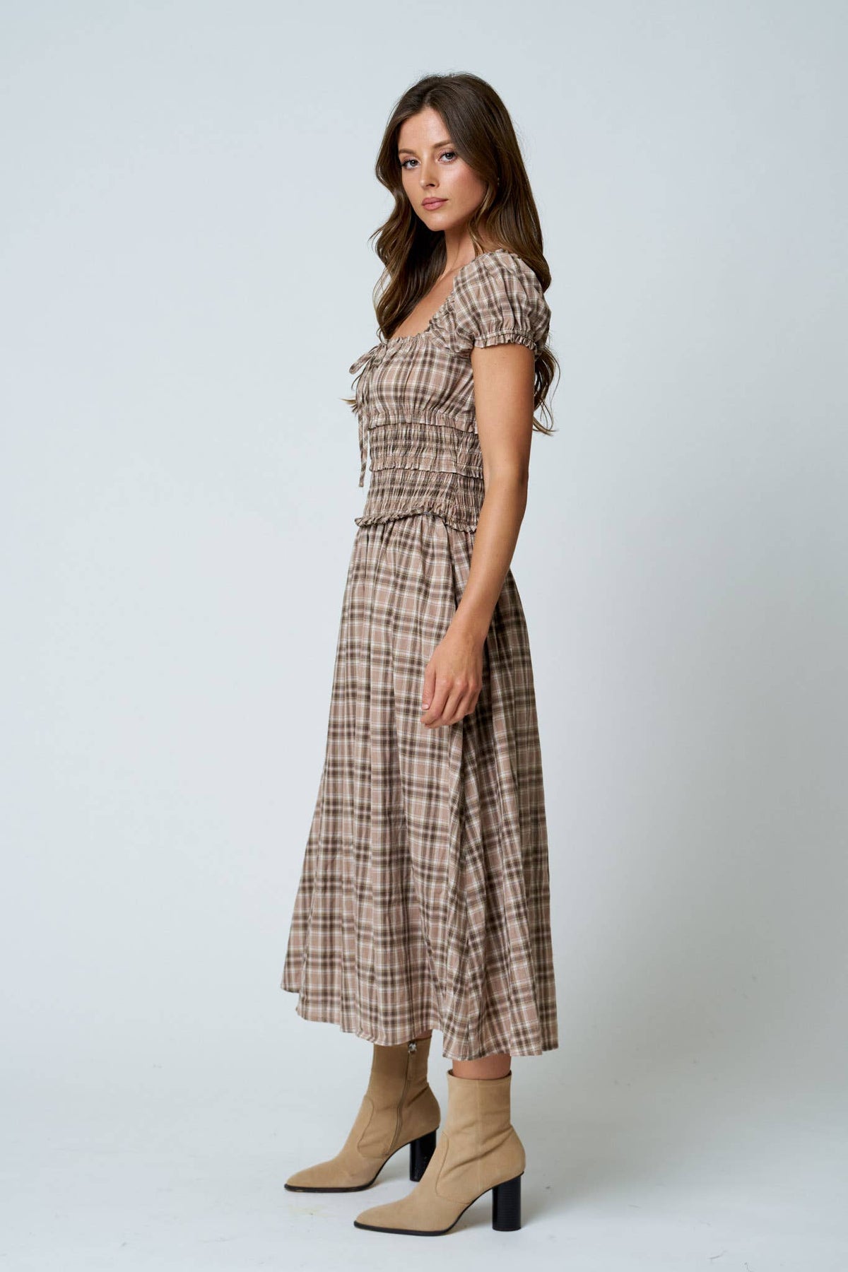 Daughter of the King Plaid Dress