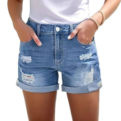 Walk in Confidence Denim Shorts