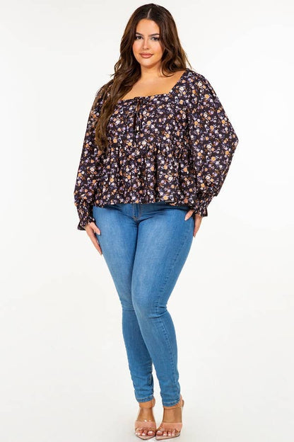 Faithful Bloom Plus Top
