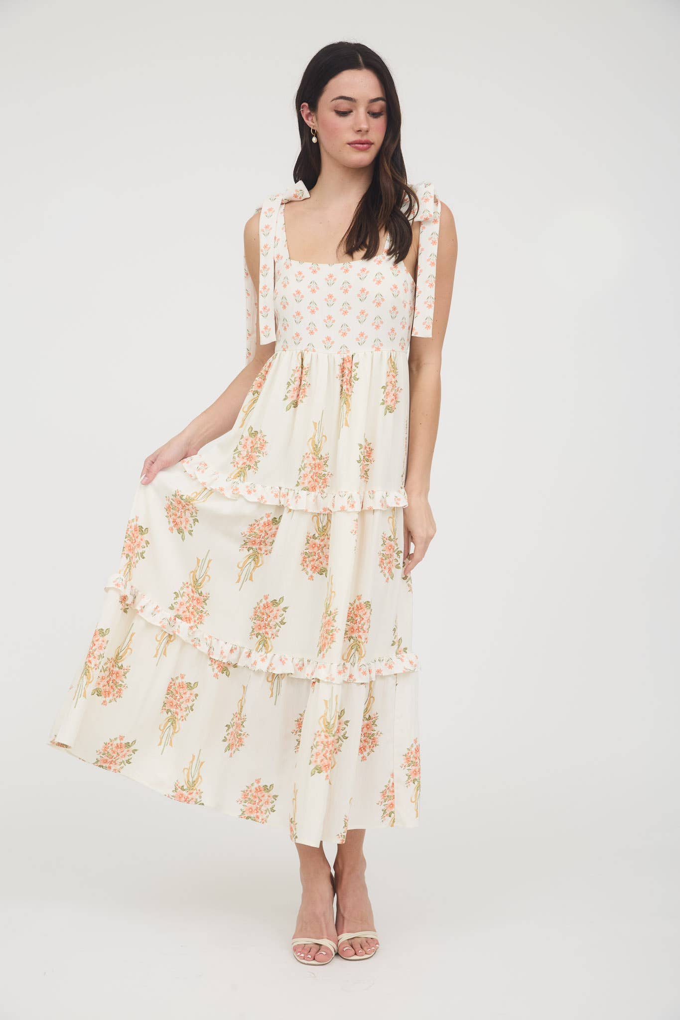 Garden Promise Tiered Dress