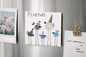 Friends Sea Glass Magnet – Handcrafted Bird Art