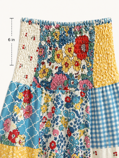 Garment of Many Pieces Maxi Skirt