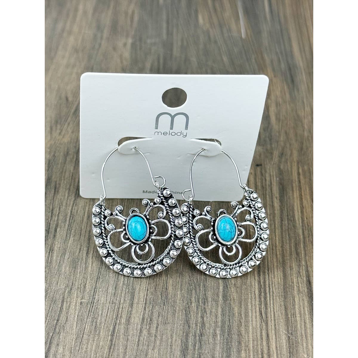 Beloved Promise Turquoise Earrings