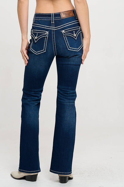 Strength & Style Bootcut Bling Jeans – Westfield Eagle Denim