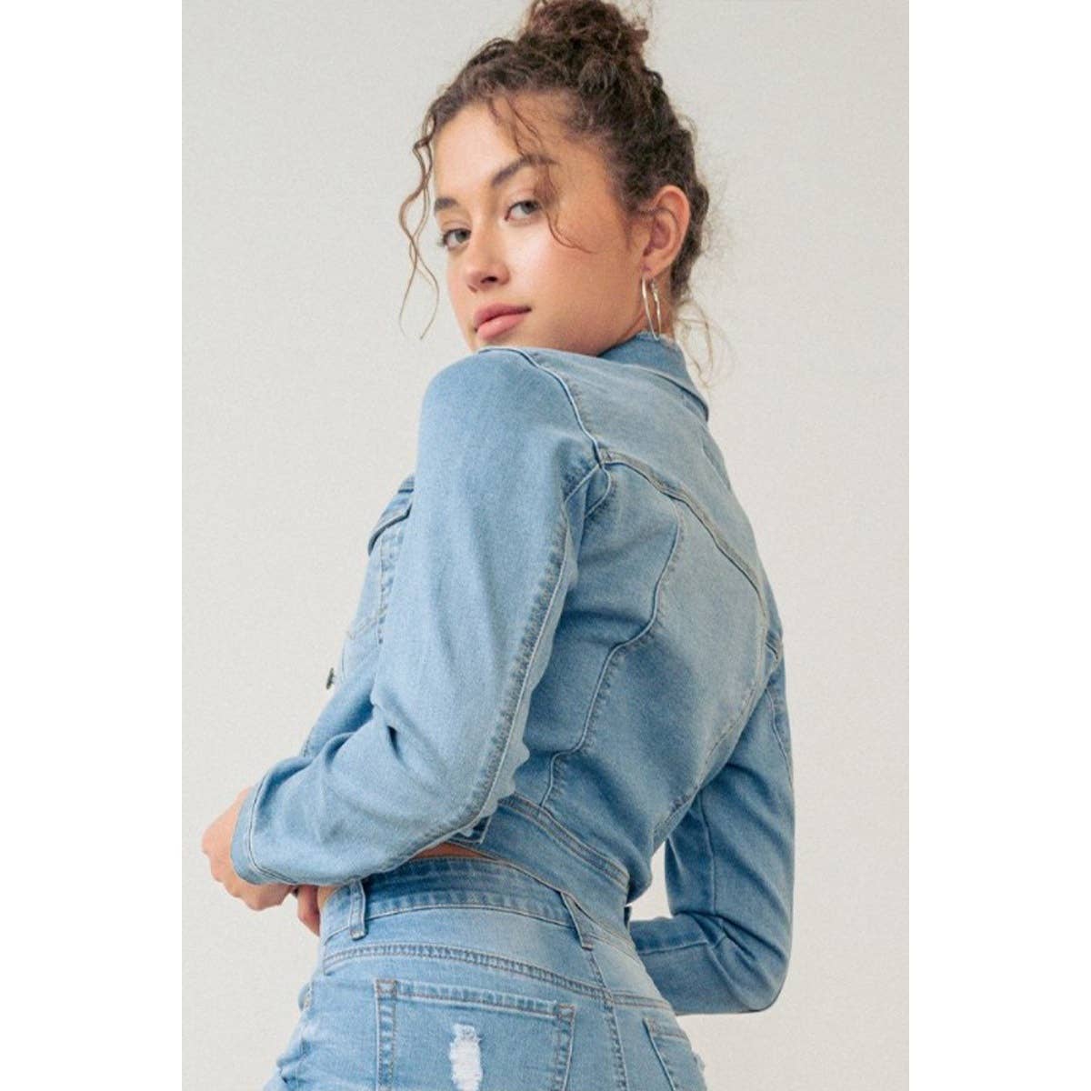 Grace Upon Grace Denim Jacket