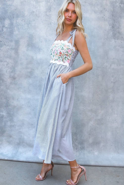 Sunday Garden Midi Dress