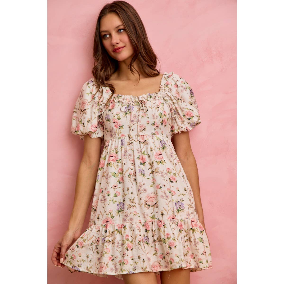 Blooming in Faith Mini Dress