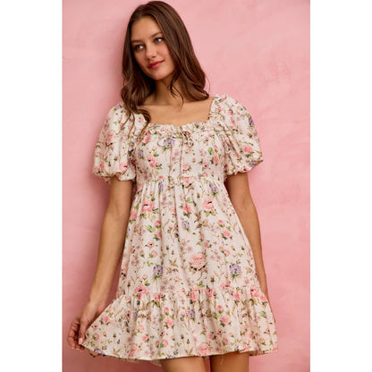 Blooming in Faith Mini Dress