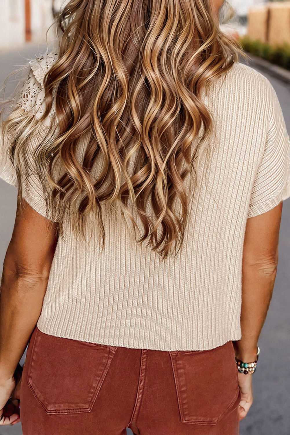 Refined Mock Neck Knit Sweater