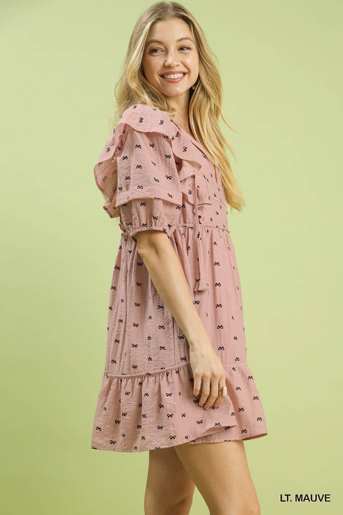 Delightful in His Sight Bow Dress