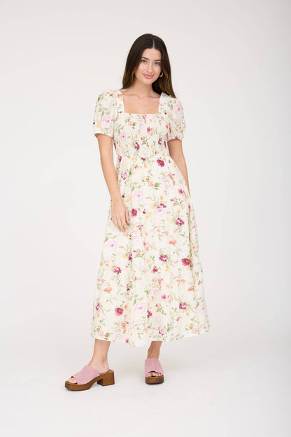 A Season to Bloom Midi Dress