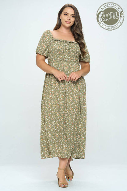 Faithful Beauty Floral Midi