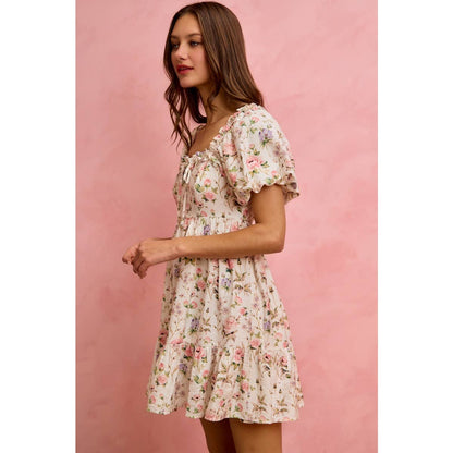 Blooming in Faith Mini Dress