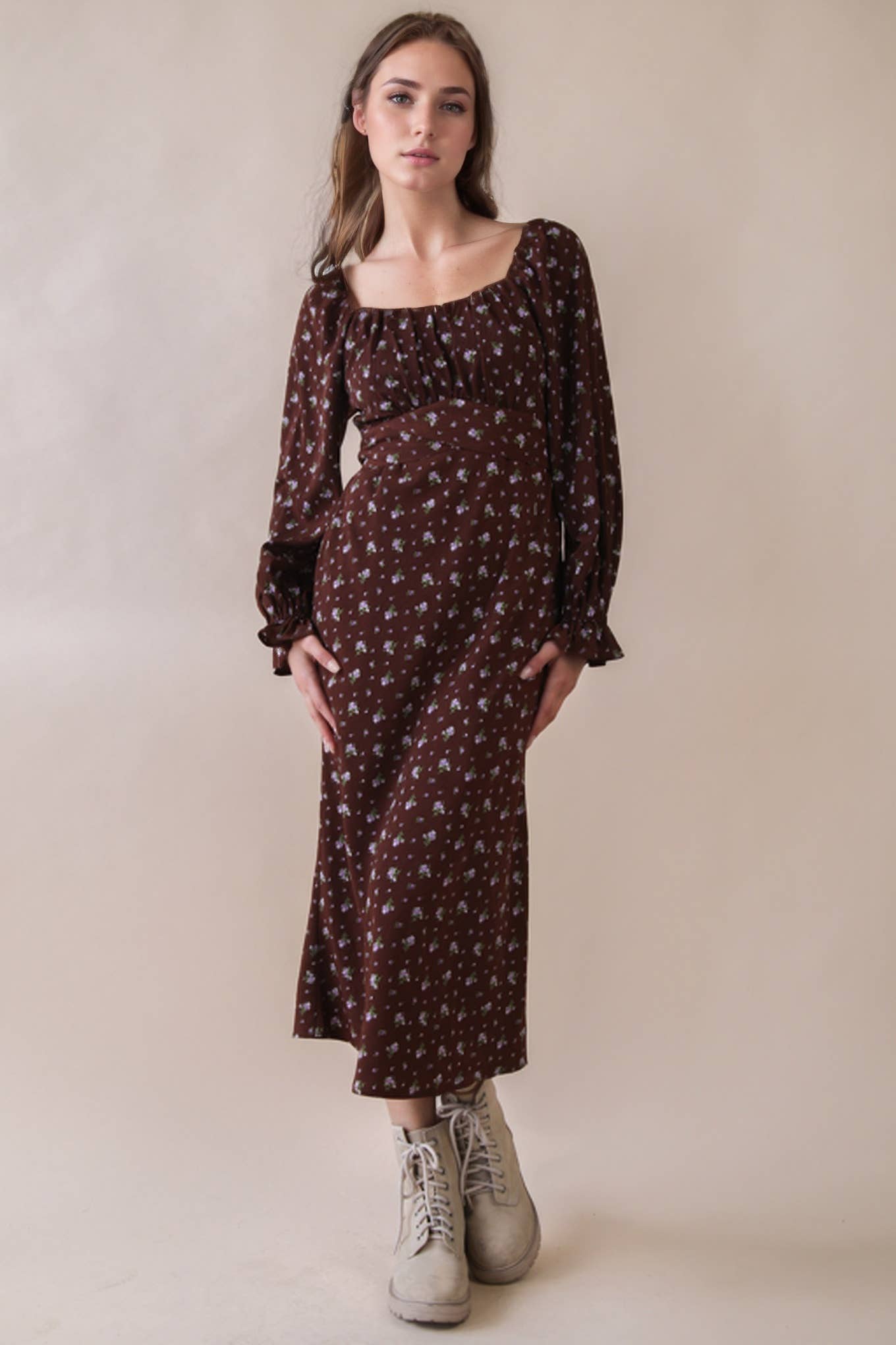 Sweet Harvest Floral Dress