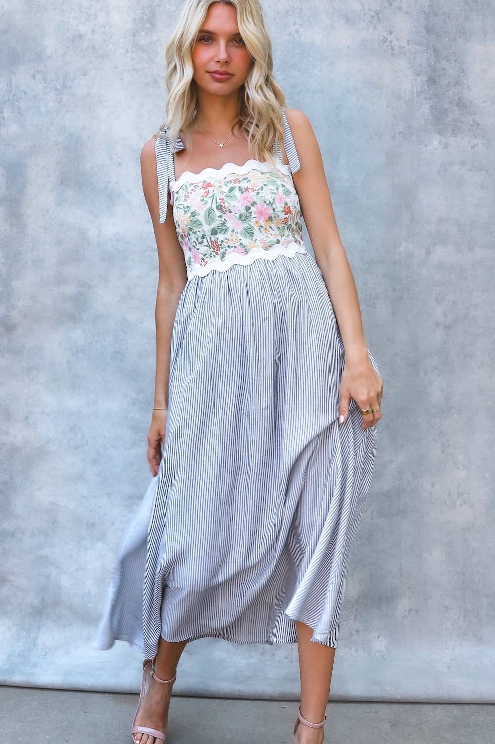 Sunday Garden Midi Dress