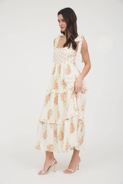 Garden Promise Tiered Dress