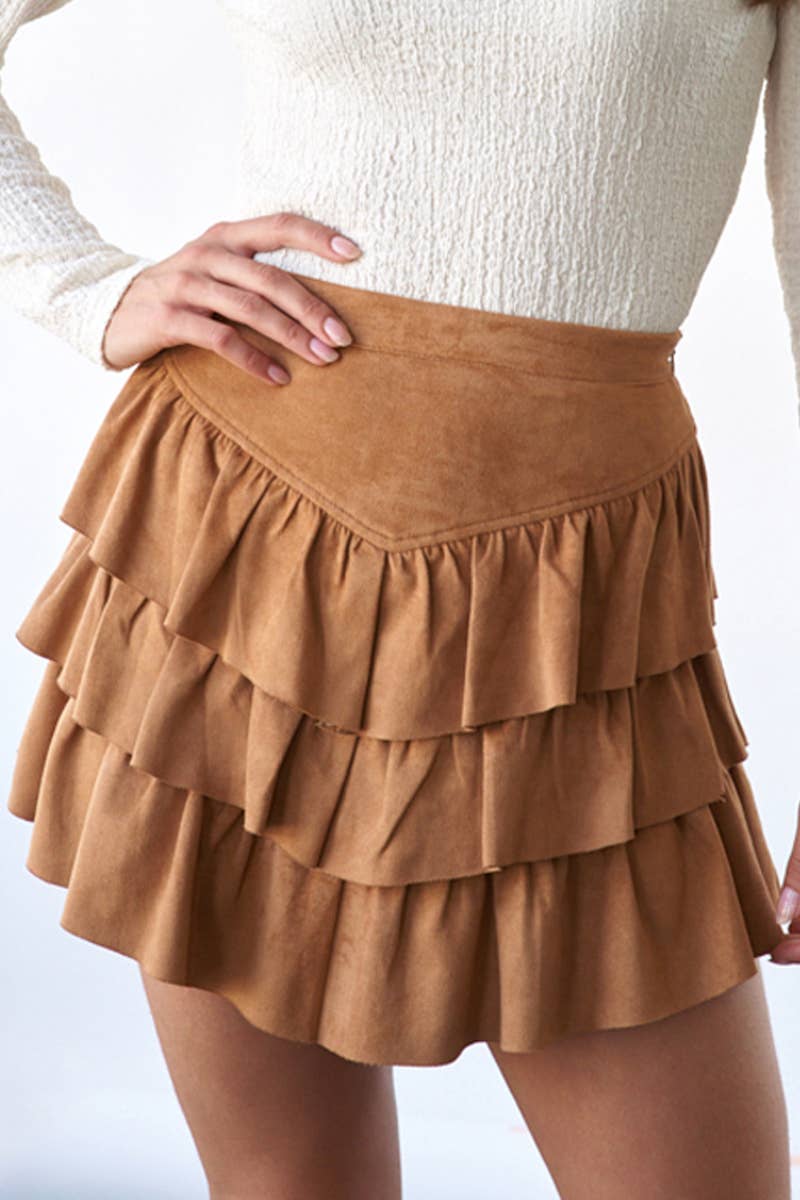 Sweet & Chic Suede Mini