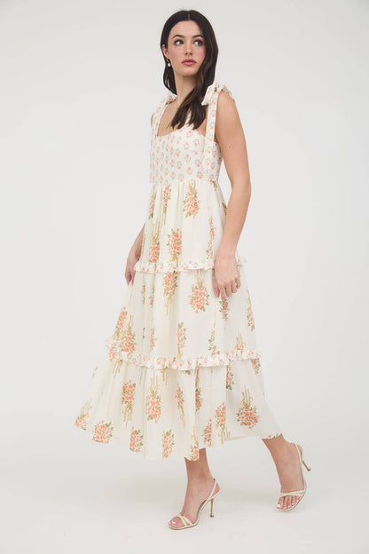 Garden Promise Tiered Dress