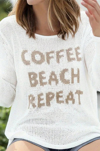 Peace Like the Morning Sweater