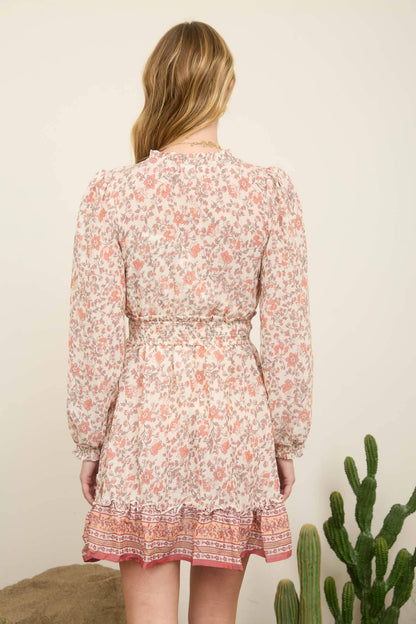 Mary Empire Waist Mini Dress