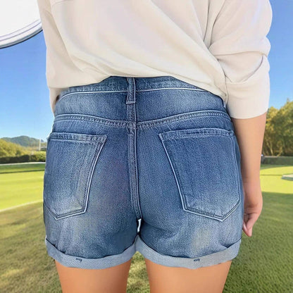 Walk in Confidence Denim Shorts