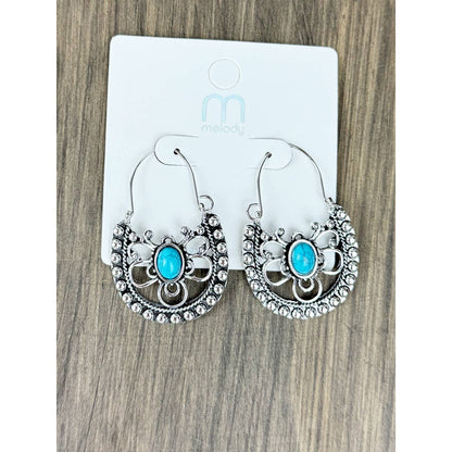 Beloved Promise Turquoise Earrings