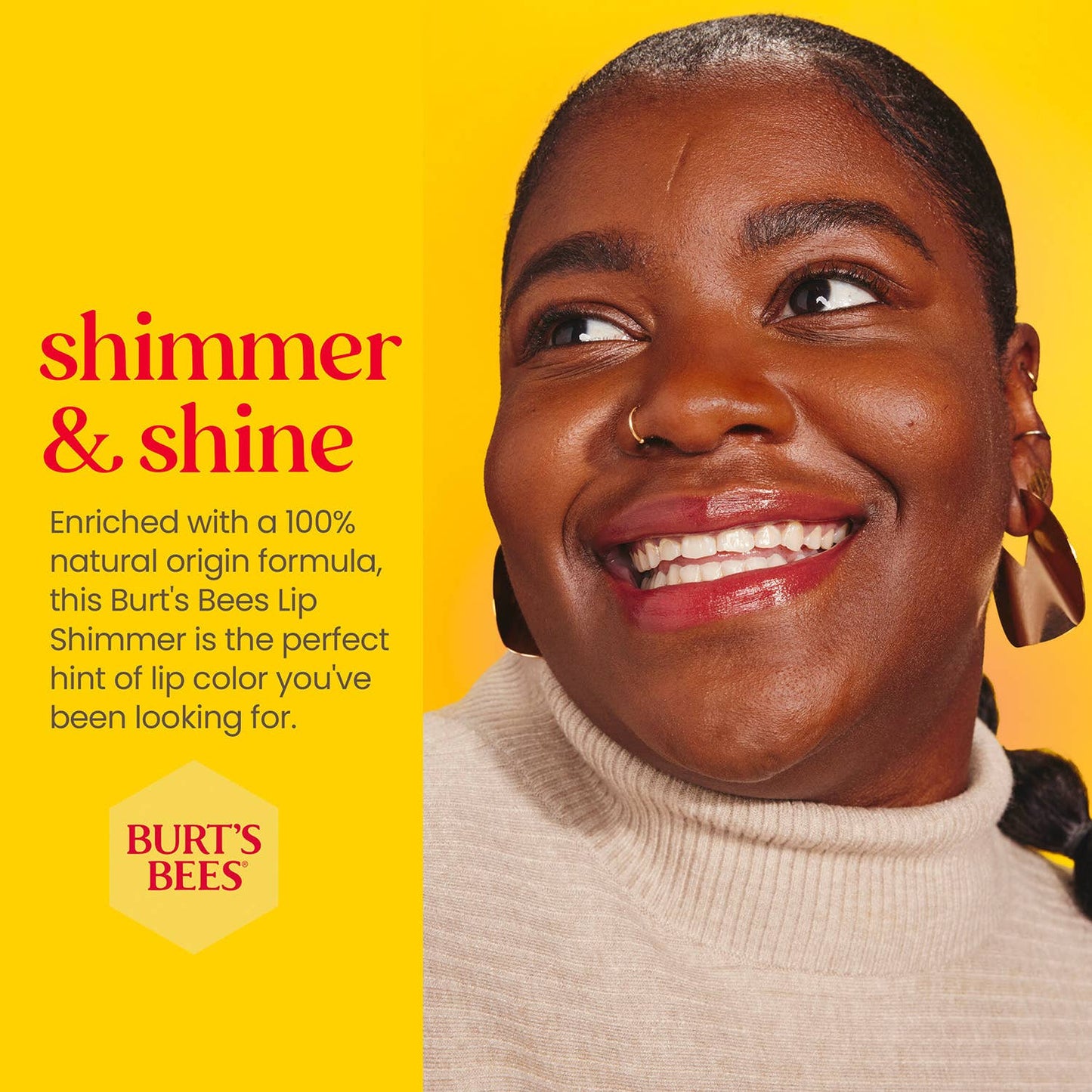 Fig Moisturizing Lip Shimmer With Beeswax & Vitamin E