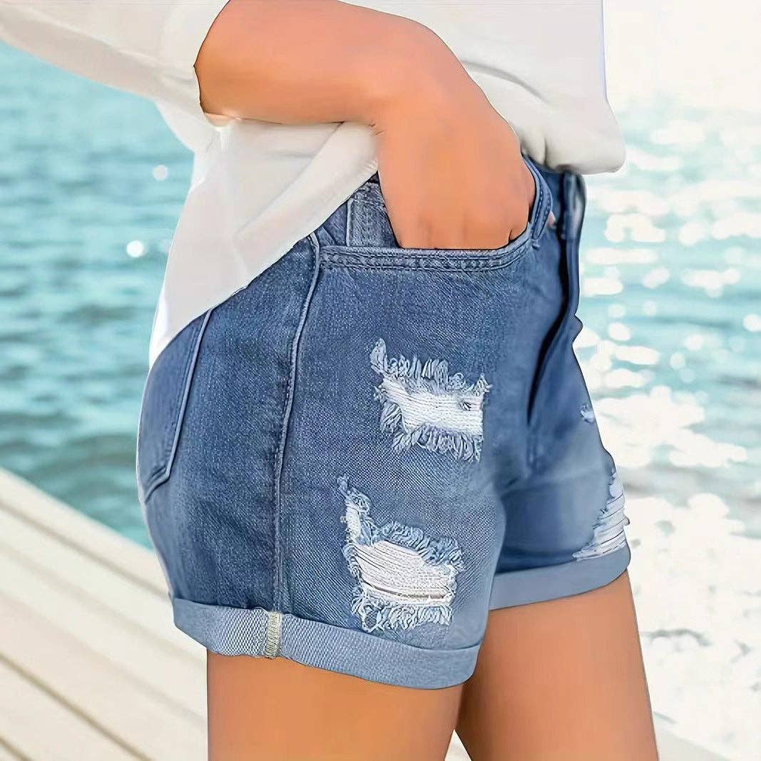 Walk in Confidence Denim Shorts