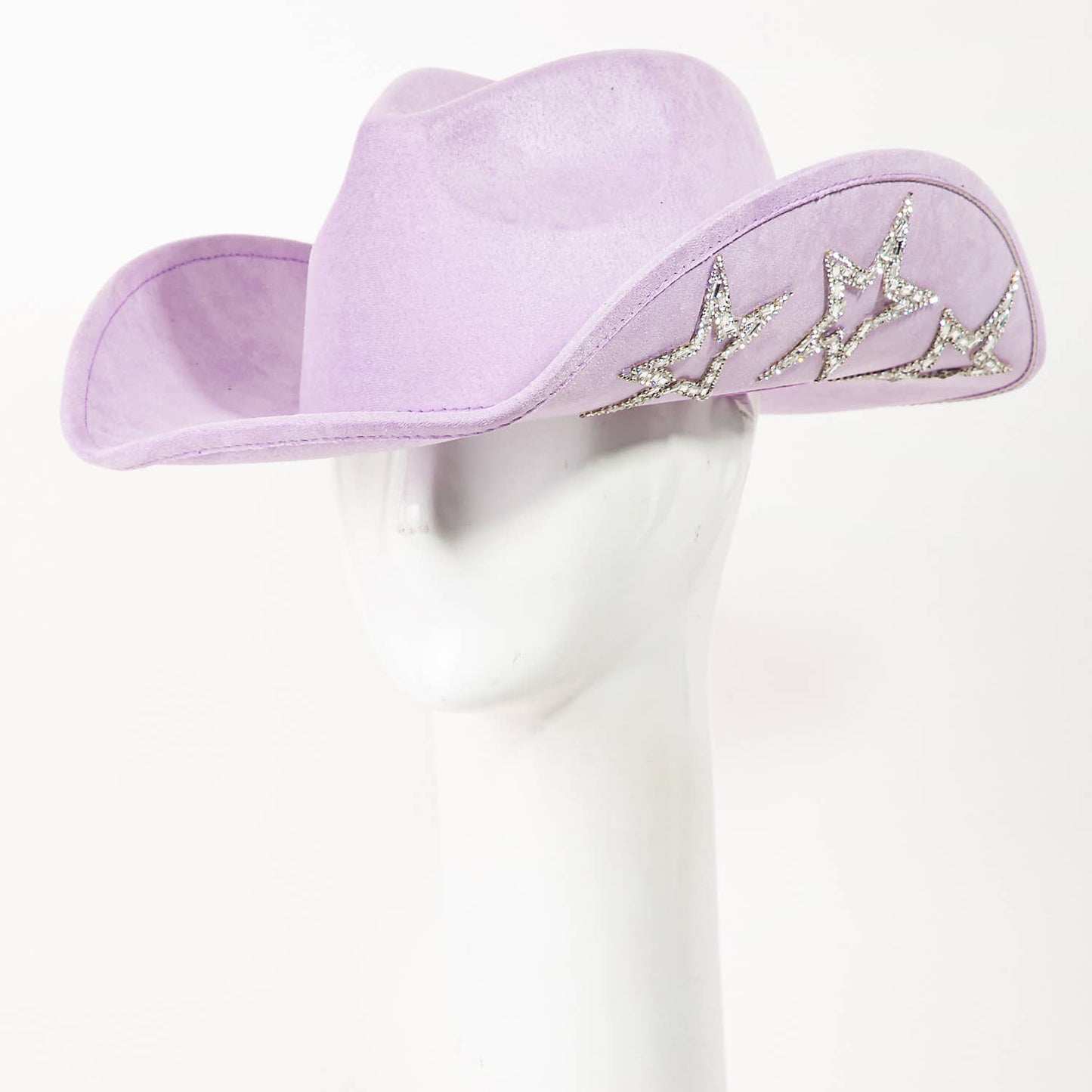 Studded Rhinestone Star Western Cowboy Hat