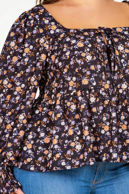 Faithful Bloom Plus Top