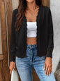 Soft Touch Scalloped Knit Cardigan