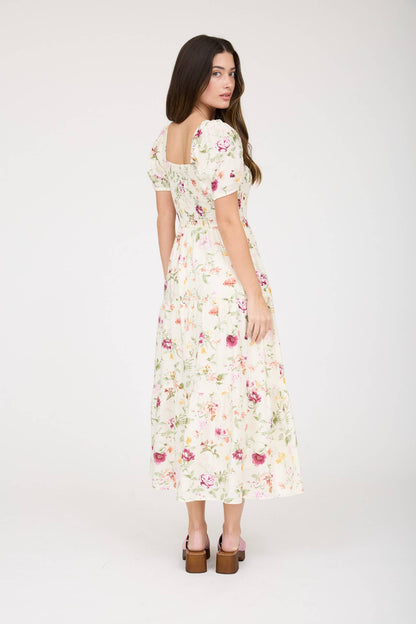 A Season to Bloom Midi Dress
