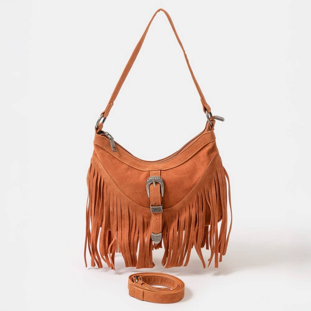 Set Free Fringe Shoulder Bag